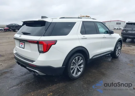 2025 Ford Explorer Platinum from USA, damaged, VIN 1FMWK7HC6SGA70894